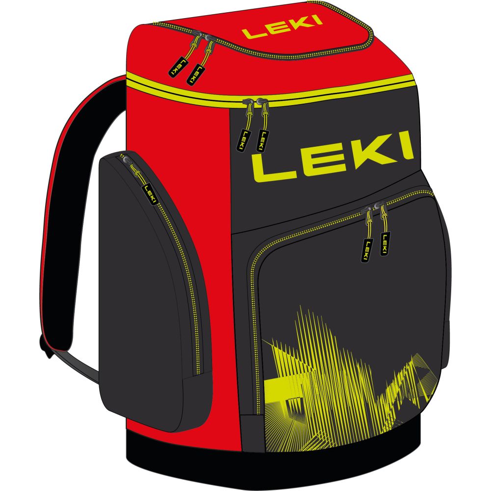 LEKI - SKIBOOT BAG WCR 85L RED BLACK YELLOW