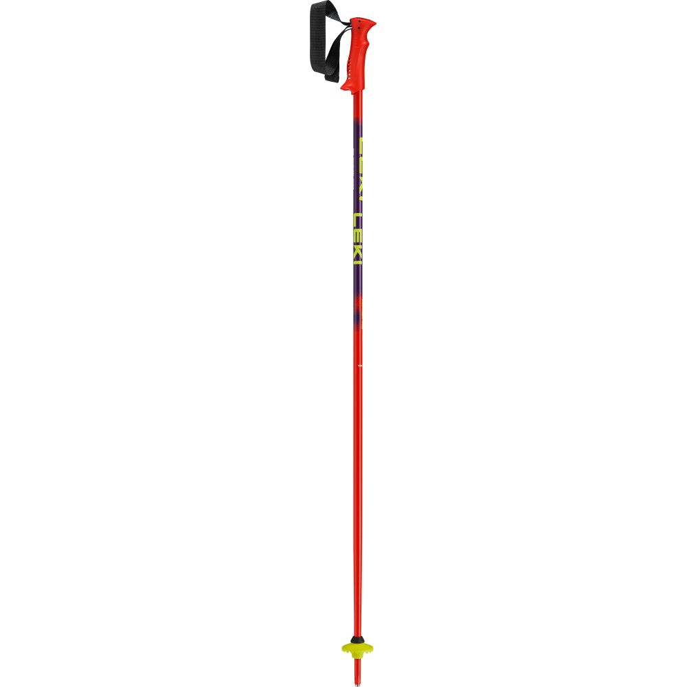 LEKI - RACING KIDS RED VIOLET YELLOW