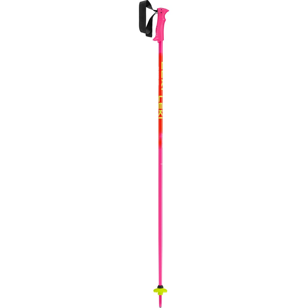 LEKI - RACING KIDS PINK ORANGE YELLOW