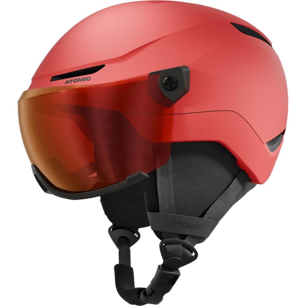 ATOMIC - REVENT VISOR JR RED