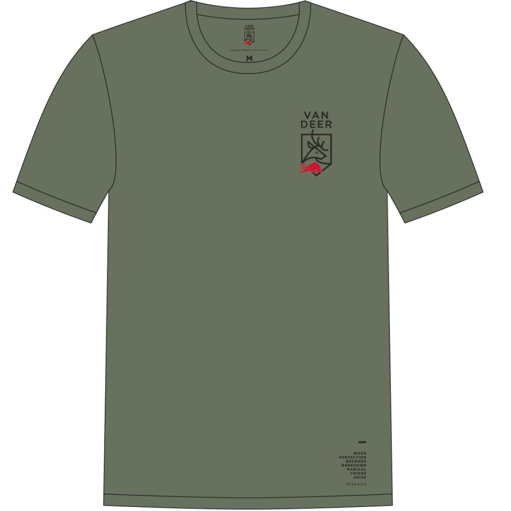 VAN DEER REDBULL SPORTS - ESSENTIAL TSHIRT KHAKI