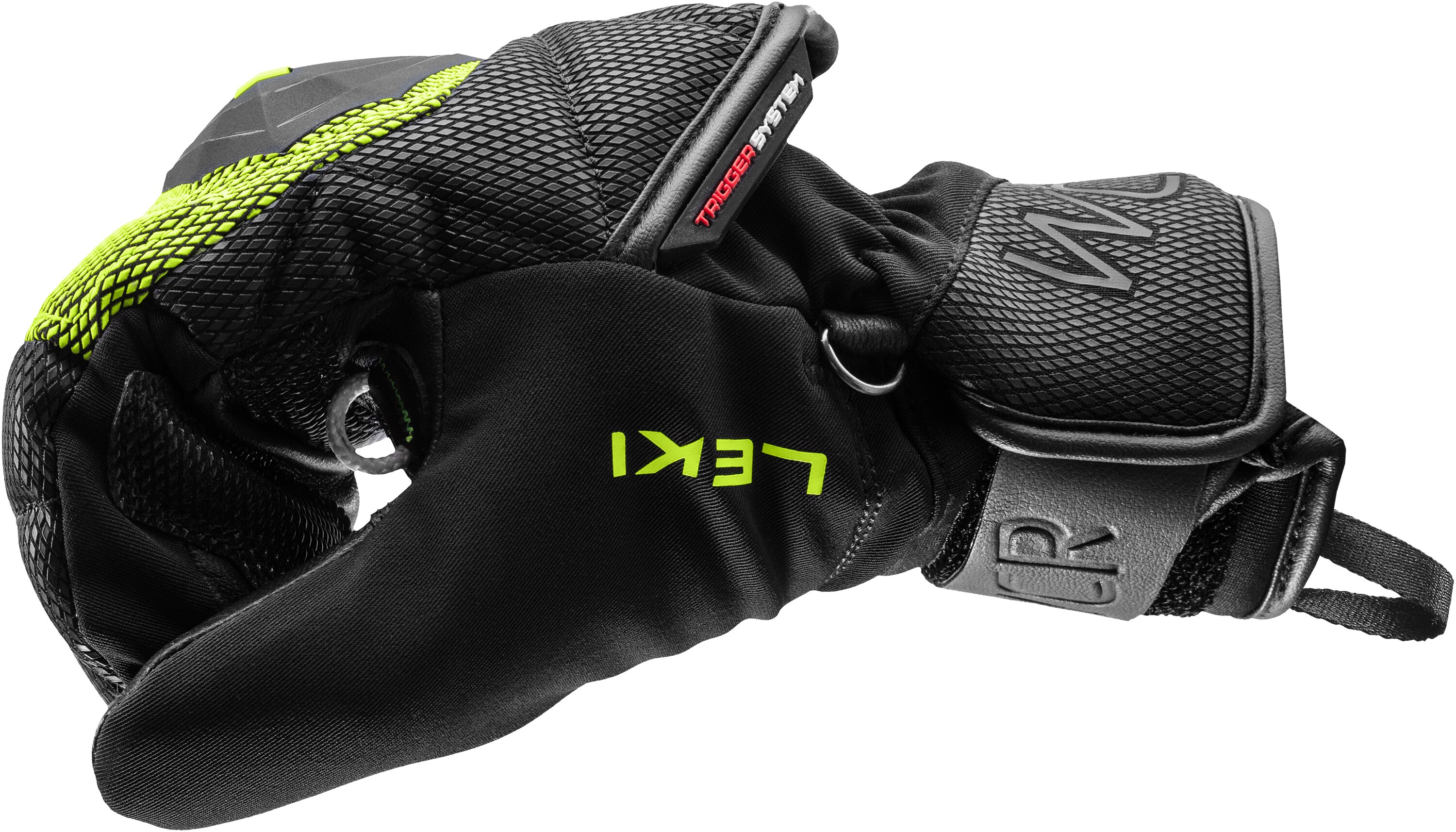 LEKI - WCR COACH 3D JR MITT LEMON