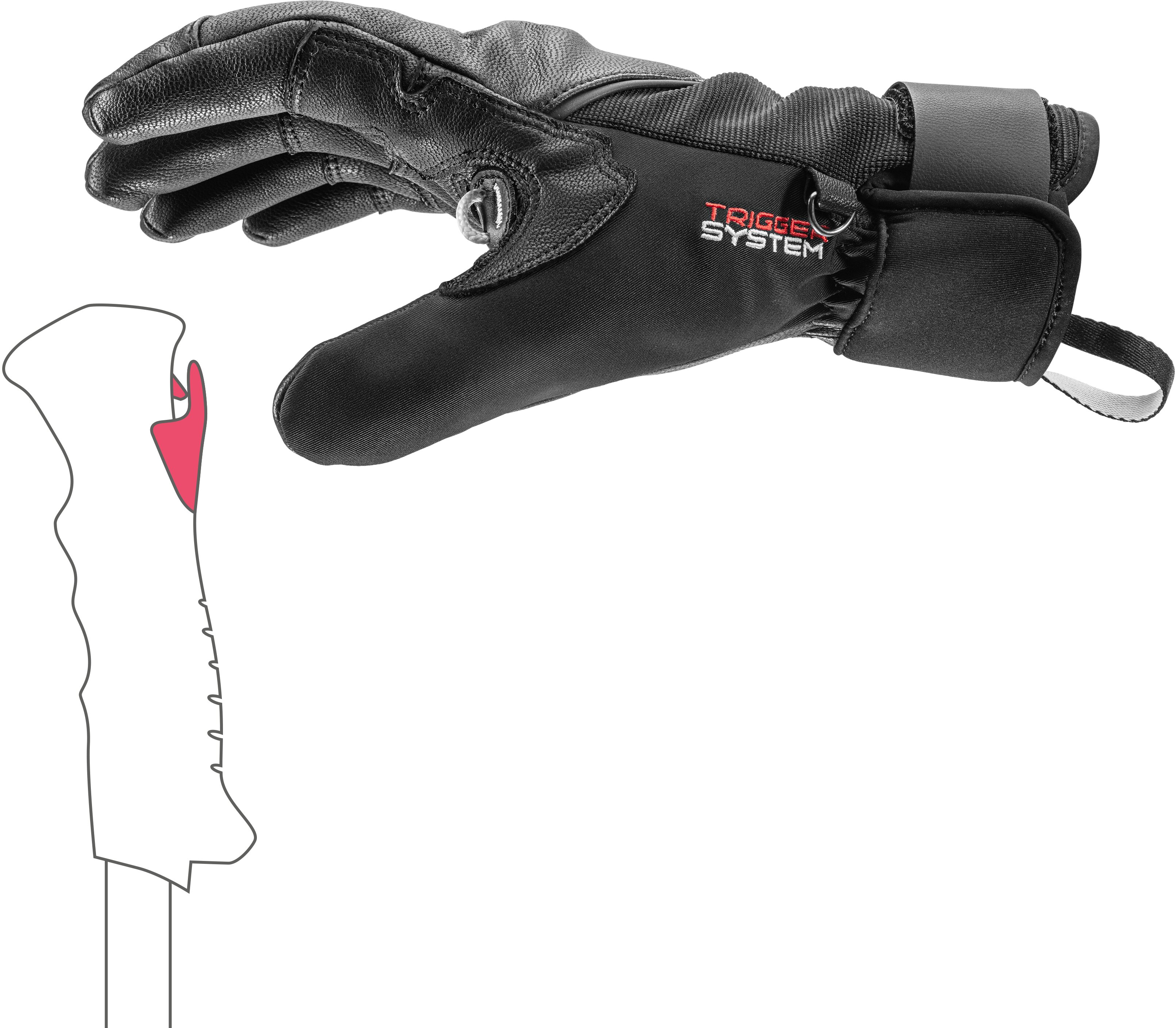 LEKI - PEGAS LITE 3D BLACK