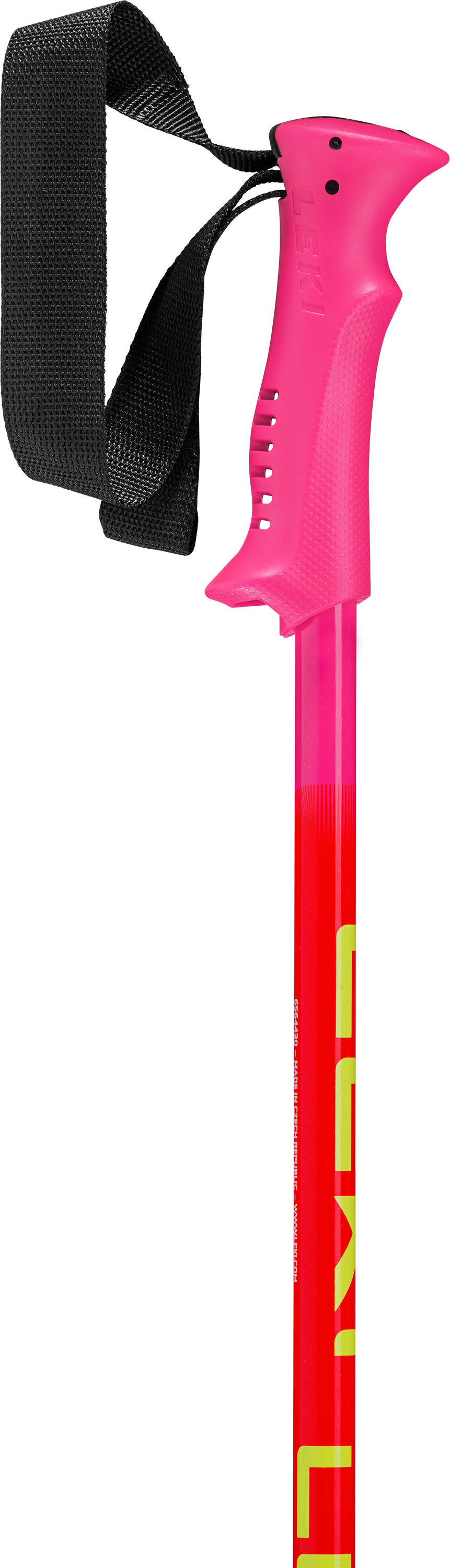 LEKI - RACING KIDS PINK ORANGE YELLOW