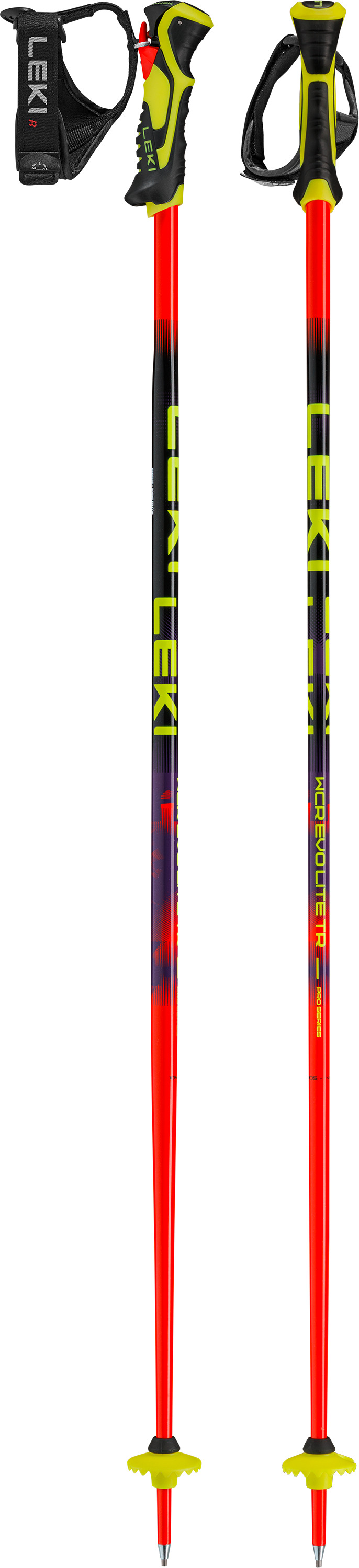 LEKI - WCR EVO LITE SL RED VIOLET YELLOW