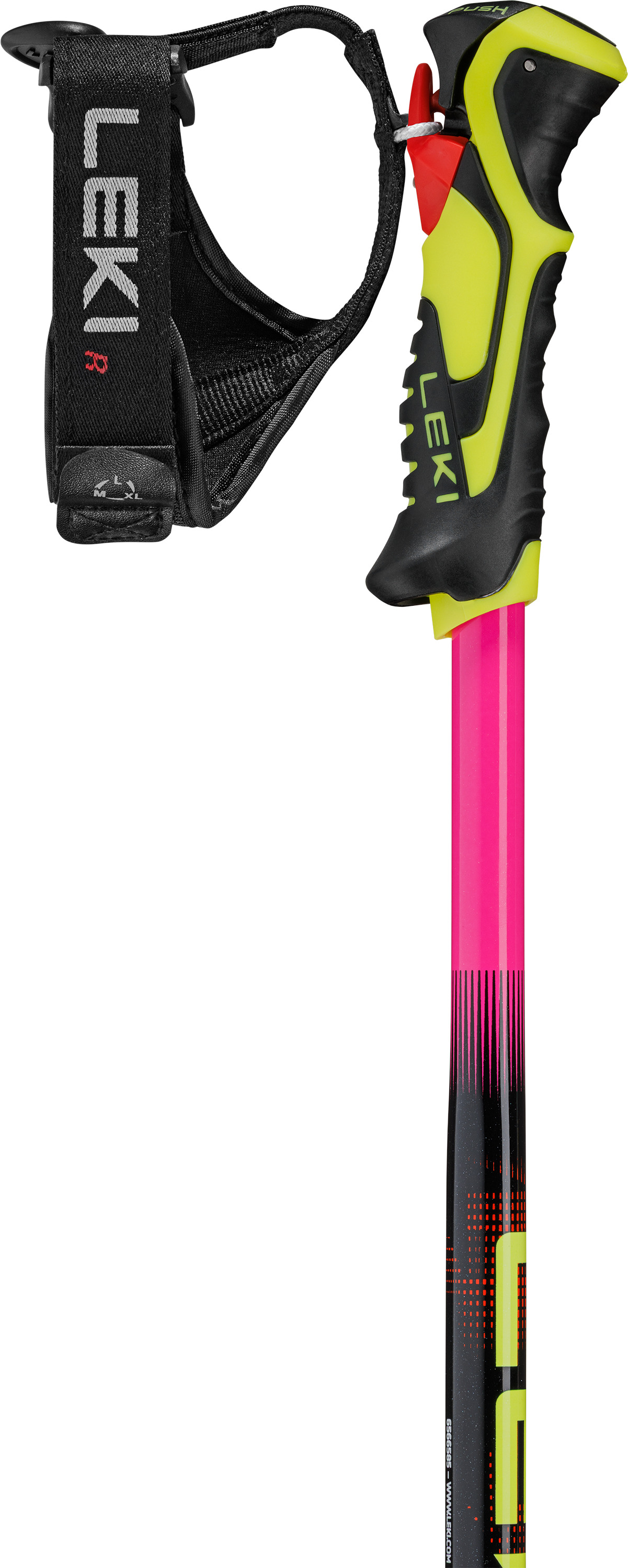 LEKI - WCR EVO LITE SL TR PINK ORANGE YELLOW