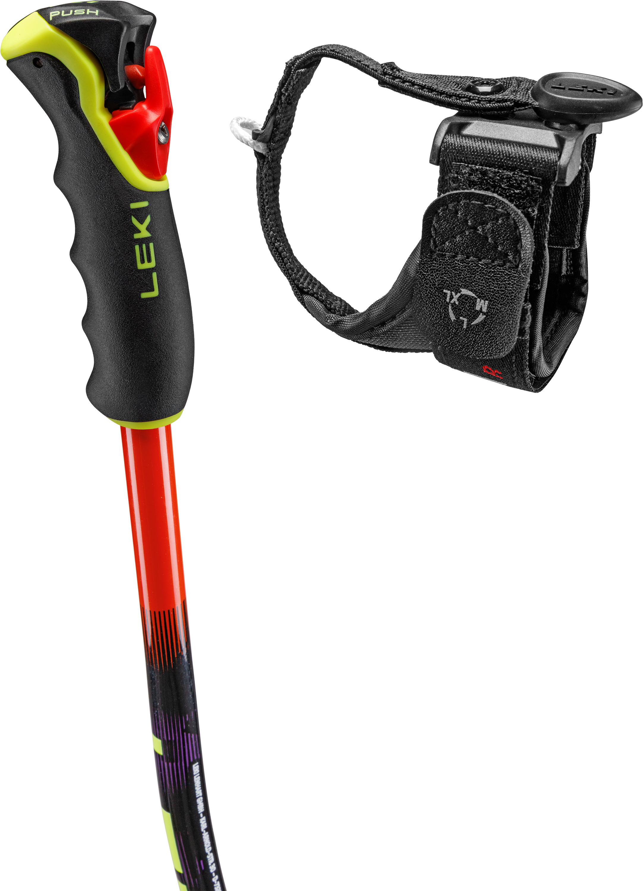 LEKI - WCR EVO LITE GS TR RED VIOLET YELLOW