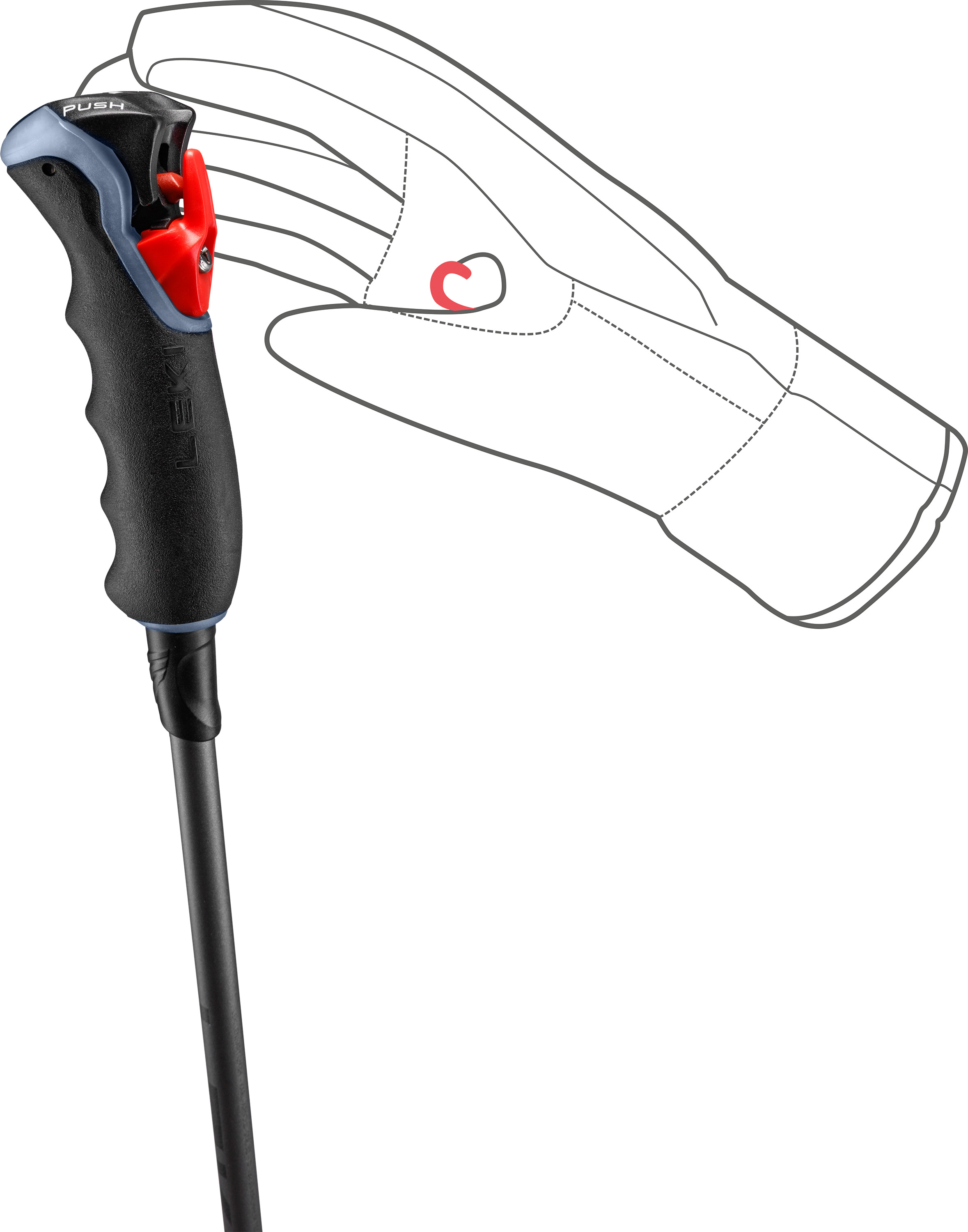 LEKI - CARBON 12 TR DARK