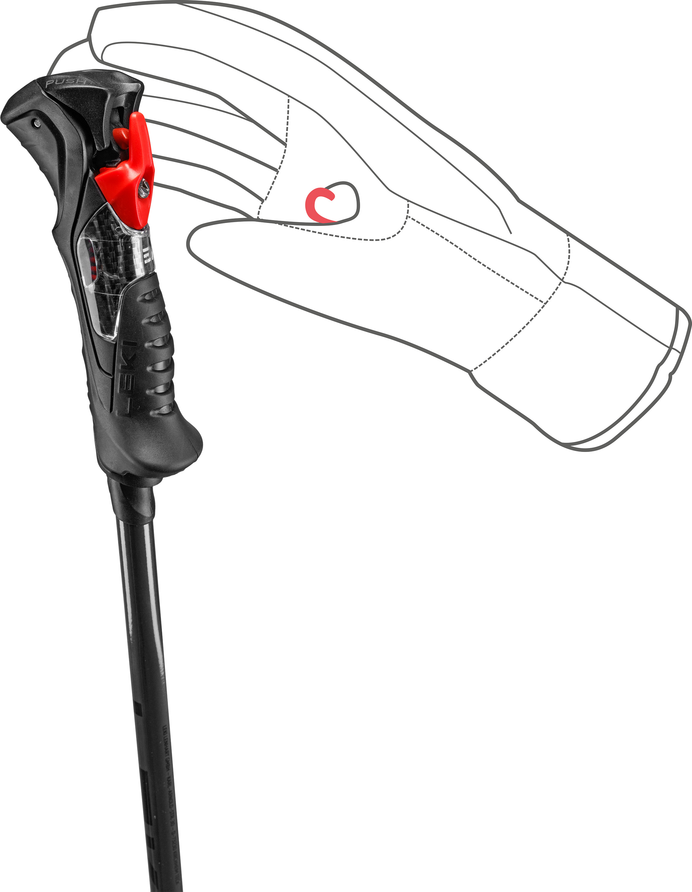 LEKI - AIRFOIL 14 TR DARK